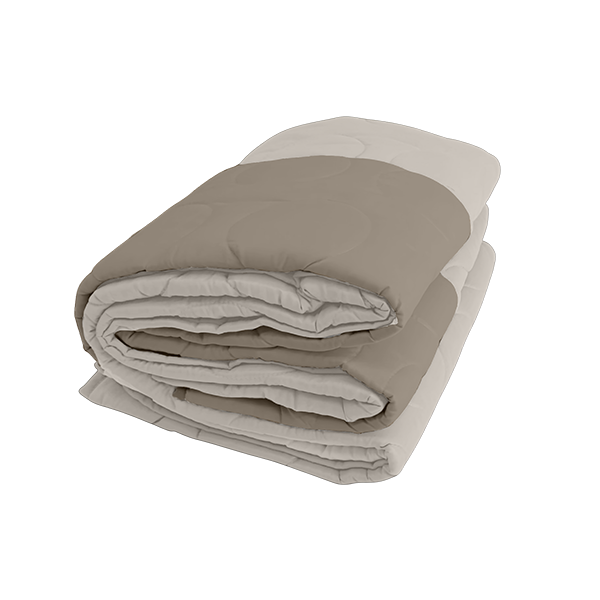 COBERTOR ACOLCHADA/O DREAMING BEIGE MEDIO  - 3 PLZ